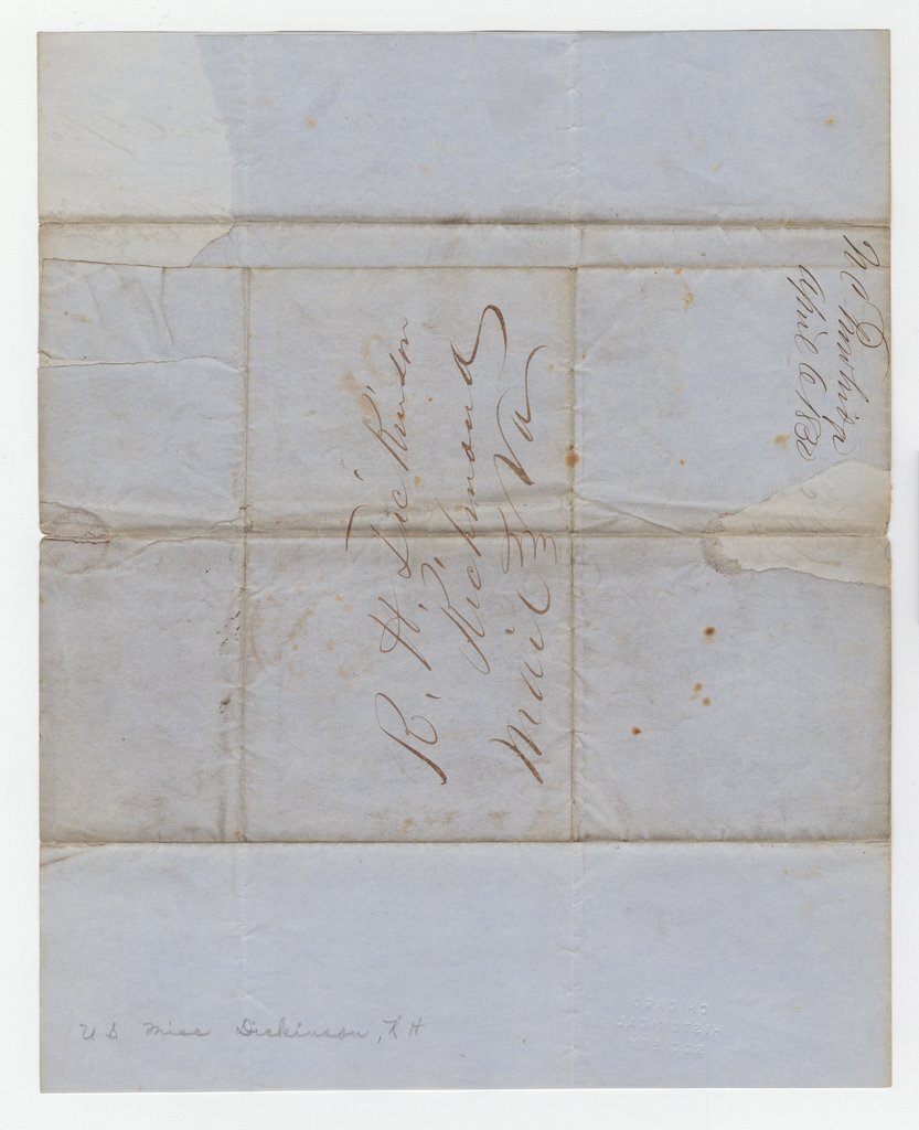 Letter to Richard H. Dickinson