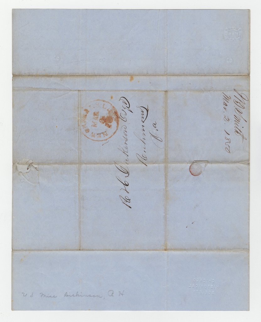 Letter to Richard H. Dickinson