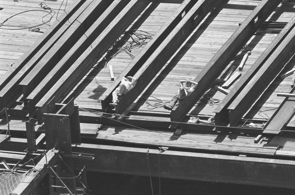 Views of construction on Hancock Center - Joe Kordick for Chicago Sun-Times