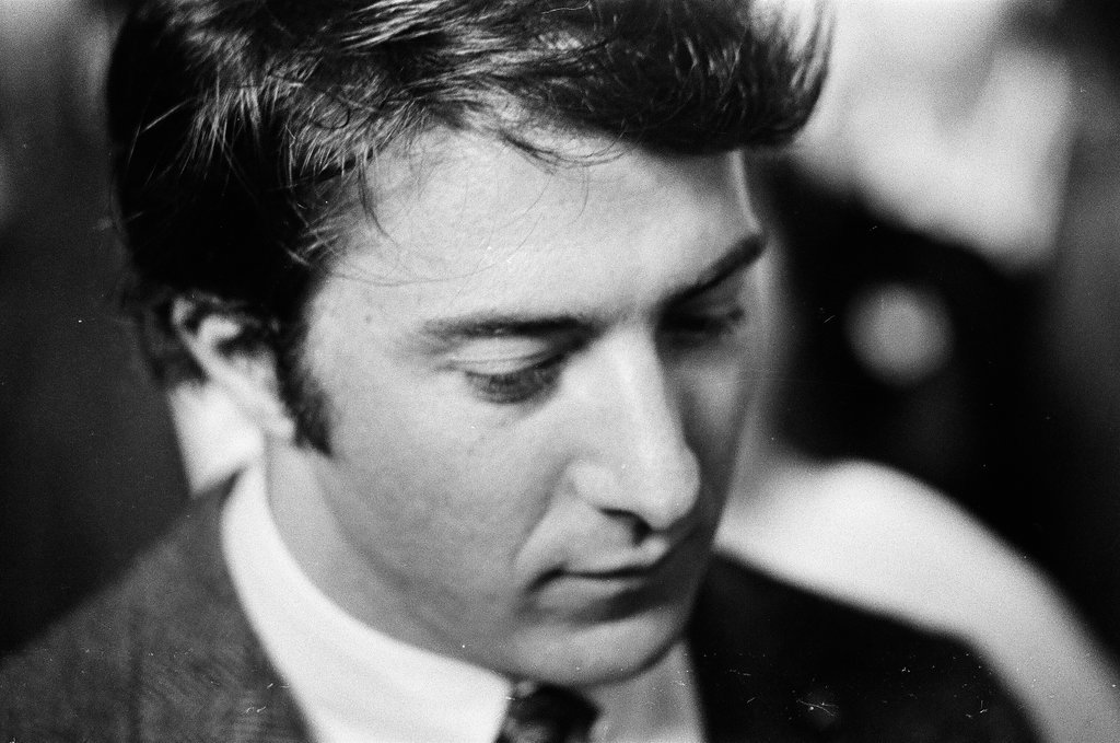 Dustin Hoffman visits college - John Tweedle for Chicago Sun-Times