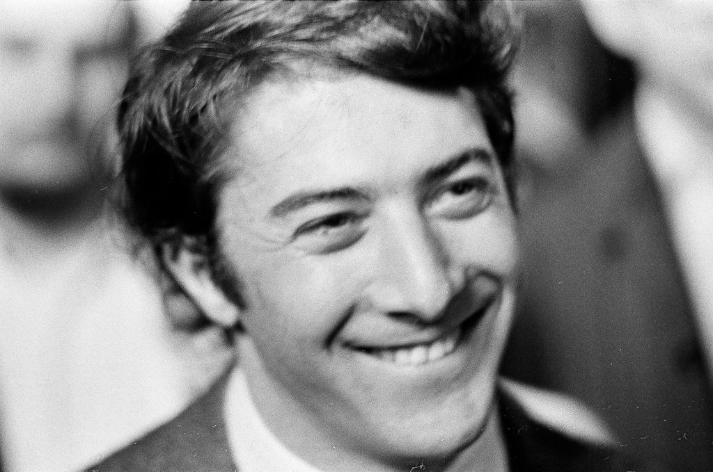 Dustin Hoffman visits college - John Tweedle for Chicago Sun-Times