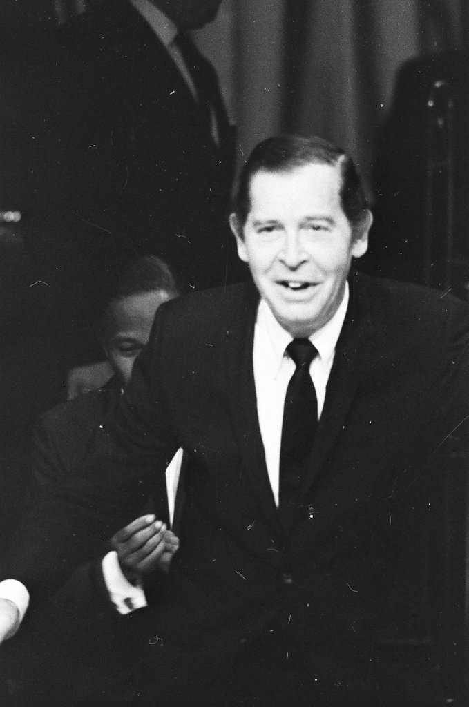 Milton Berle performs at the Palmer House - Don Bierman for Chicago Sun-Times