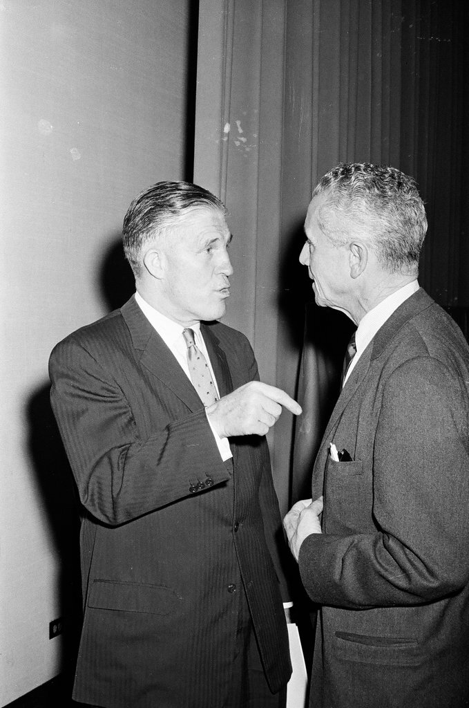 George Romney attends National Association of Broadcasters Meeting - Howard Lyon for Chicago Sun-Times
