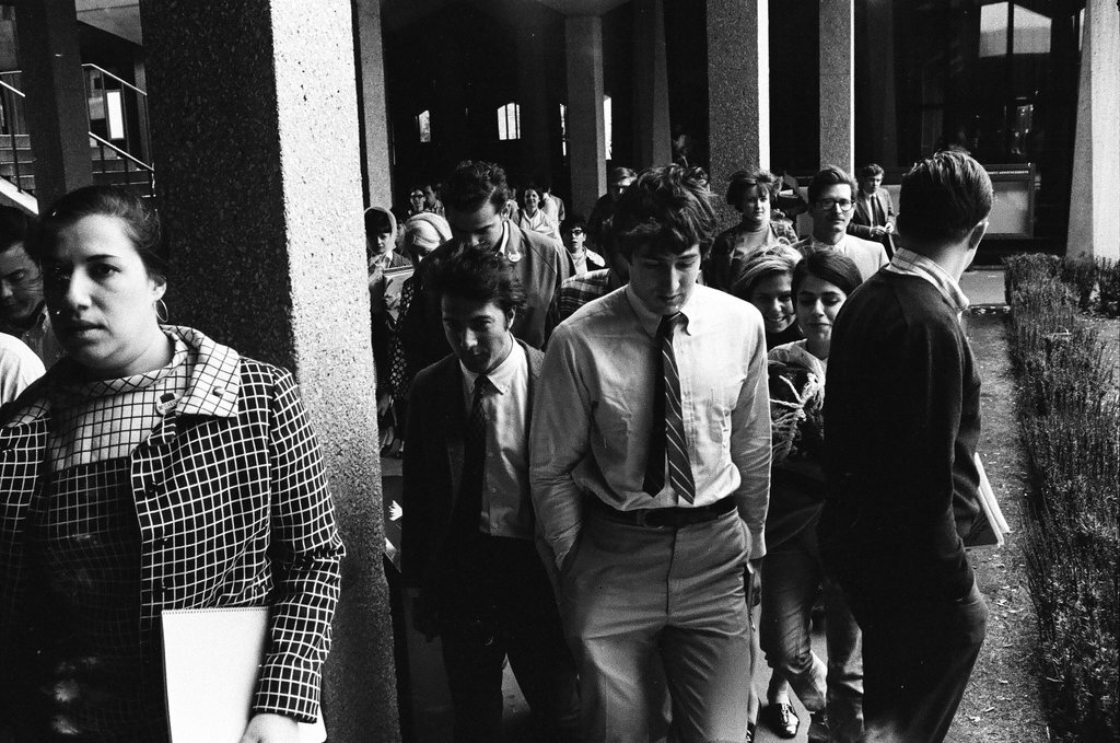 Dustin Hoffman campaigns for McCarthy - Bob (Robert) Black for Chicago Sun-Times