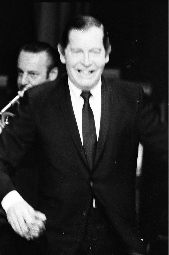 Milton Berle performs at the Palmer House - Don Bierman for Chicago Sun-Times