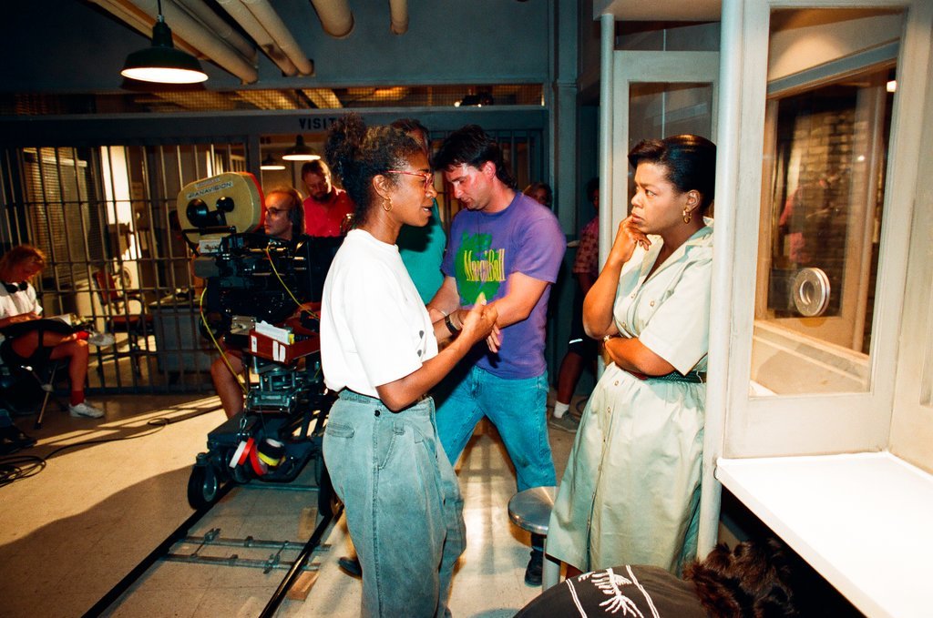Oprah Winfrey on set of made-for-TV movie There Are No Children Here - Chicago Sun-Times