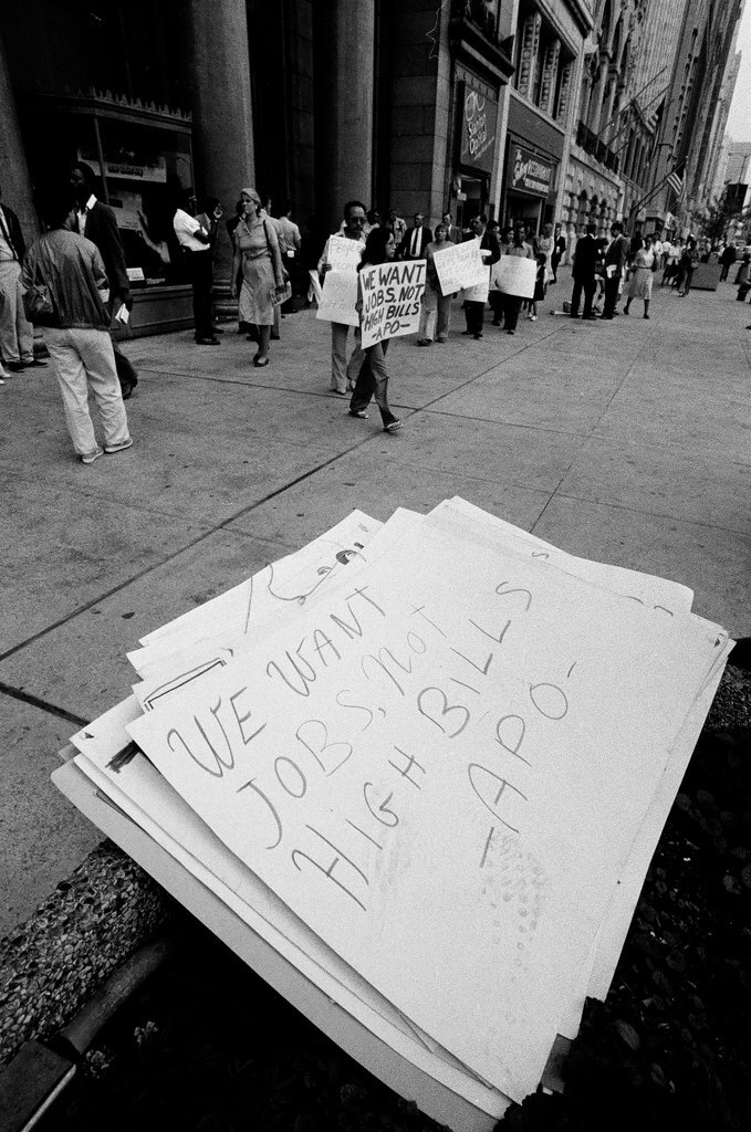 Protest at Peoples Gas - Chicago Sun-Times