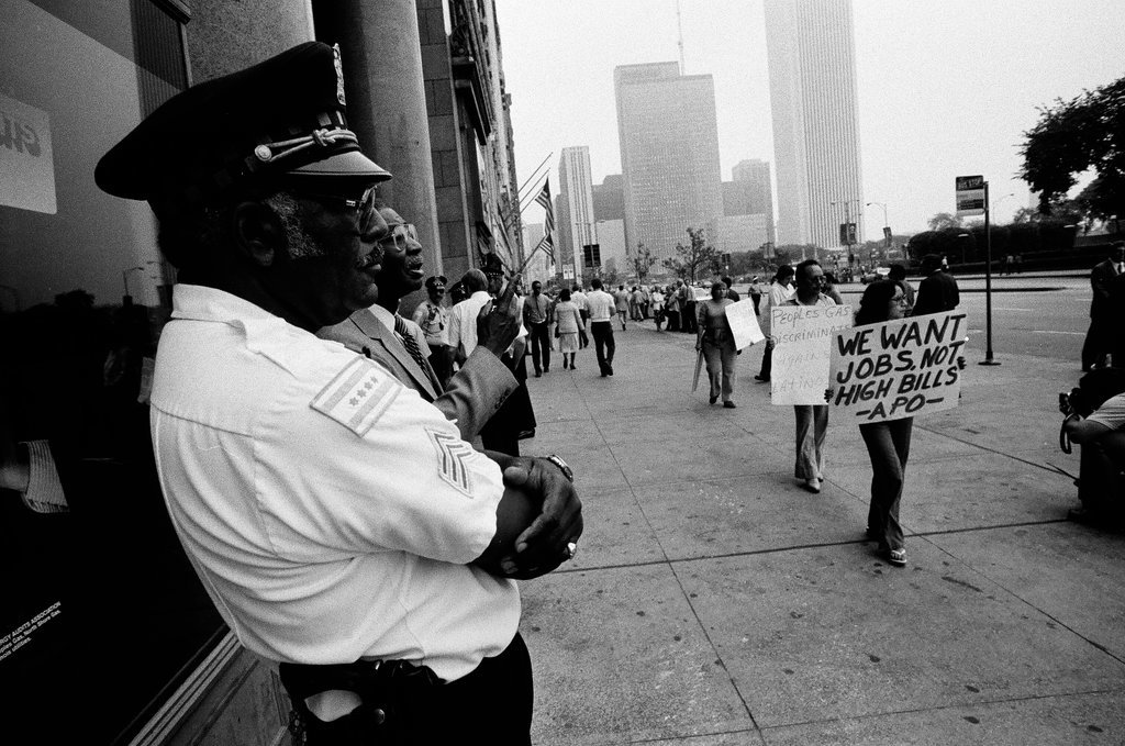 Protest at Peoples Gas - Chicago Sun-Times
