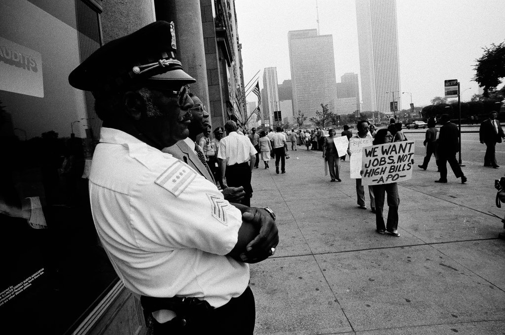 Protest at Peoples Gas - Chicago Sun-Times