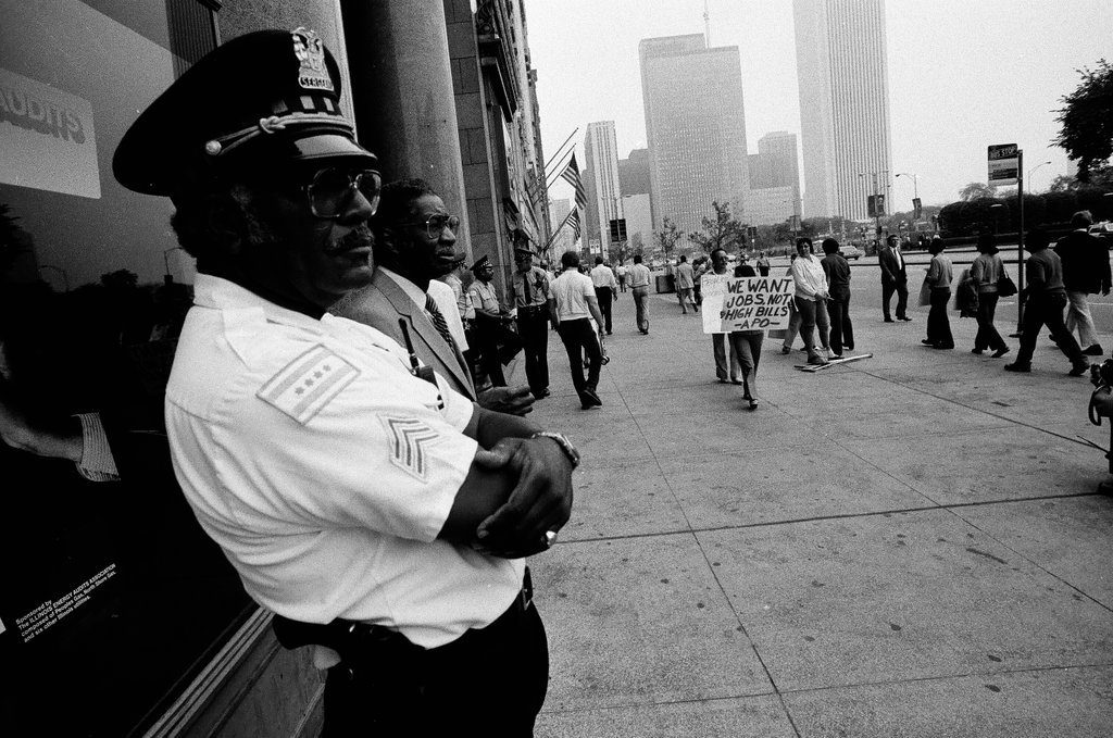 Protest at Peoples Gas - Chicago Sun-Times