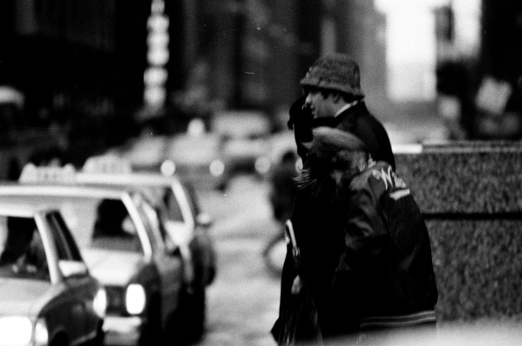 Rainy day in the Loop - John H. White for Chicago Sun-Times