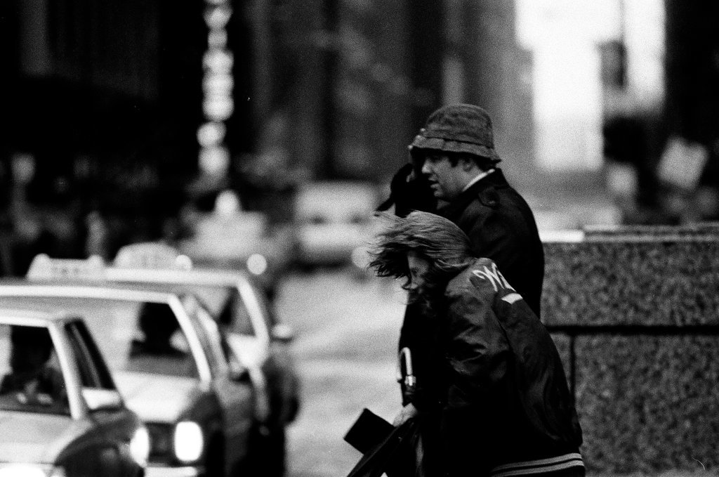 Rainy day in the Loop - John H. White for Chicago Sun-Times