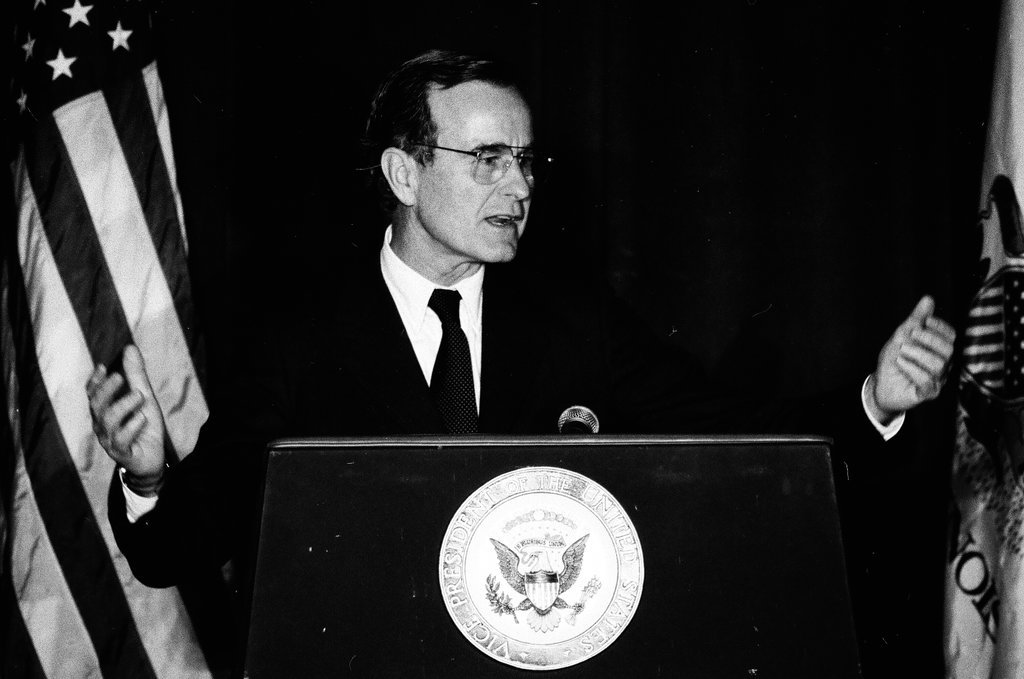 Vice President George Bush - Chicago Sun-Times