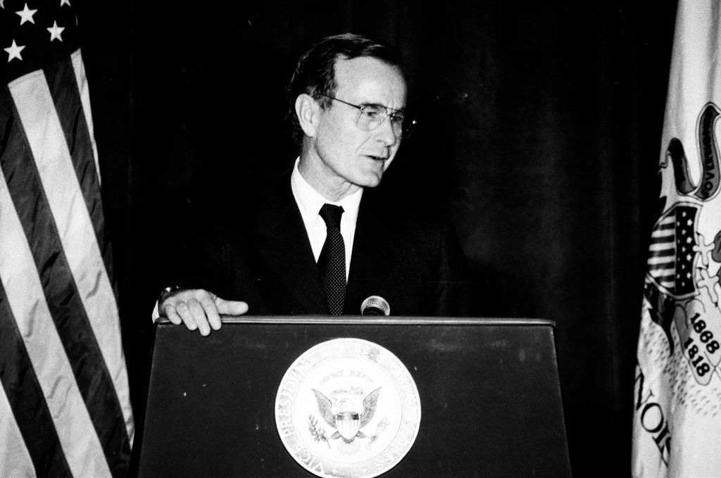Vice President George Bush - Chicago Sun-Times
