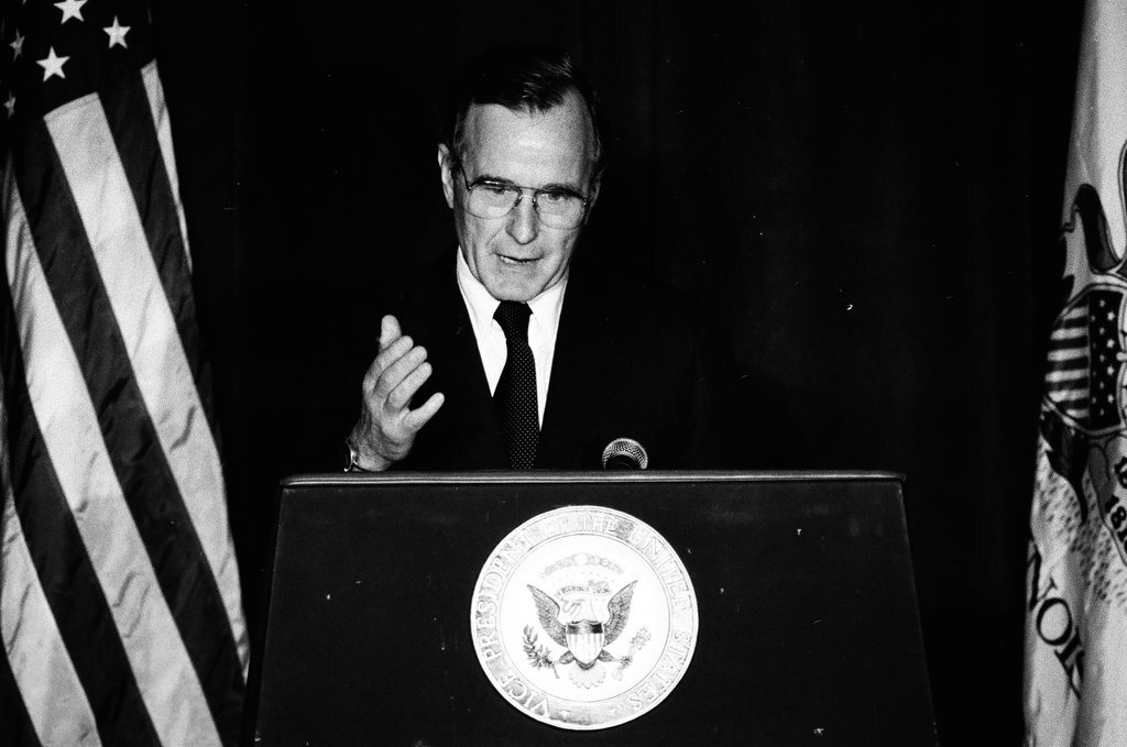 Vice President George Bush - Chicago Sun-Times