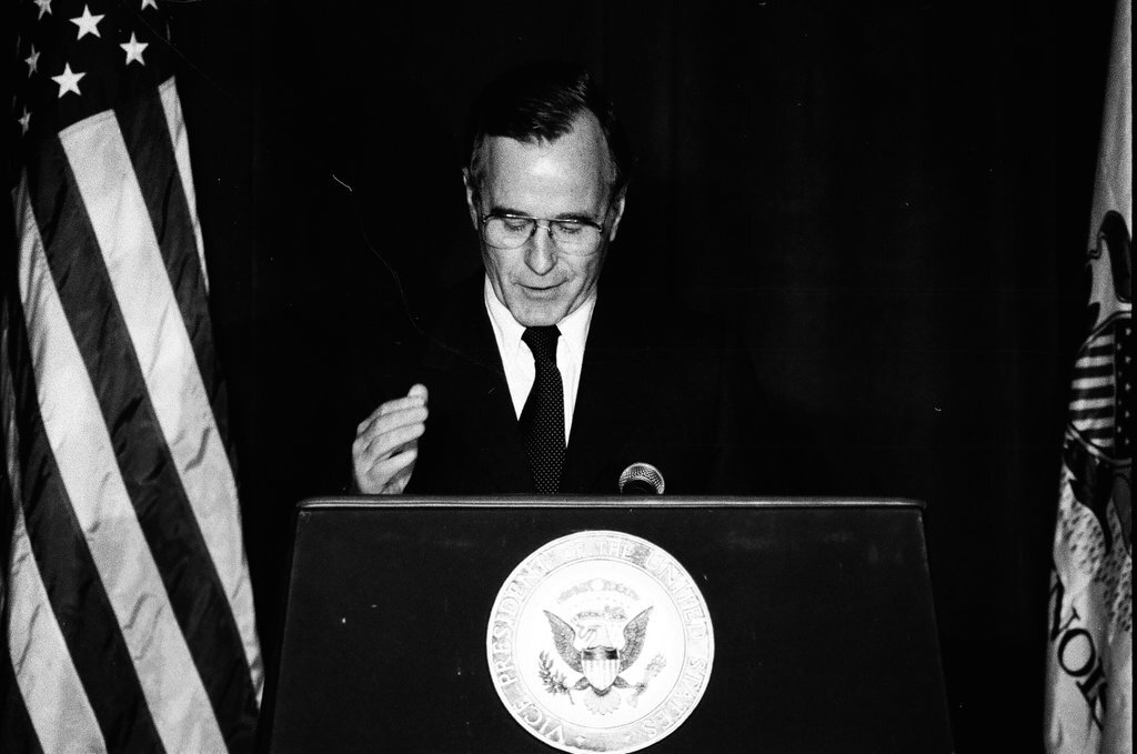 Vice President George Bush - Chicago Sun-Times