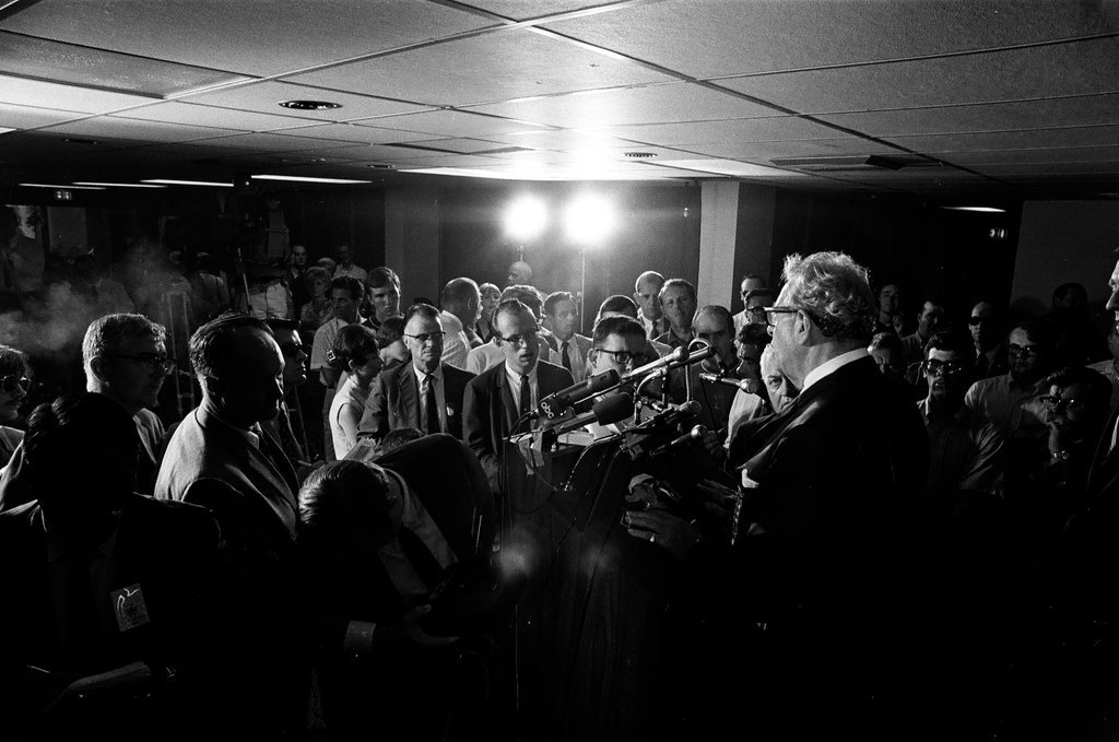 Senator Everett Dirksen speaks at a Republican convention in Miami - Chicago Sun-Times
