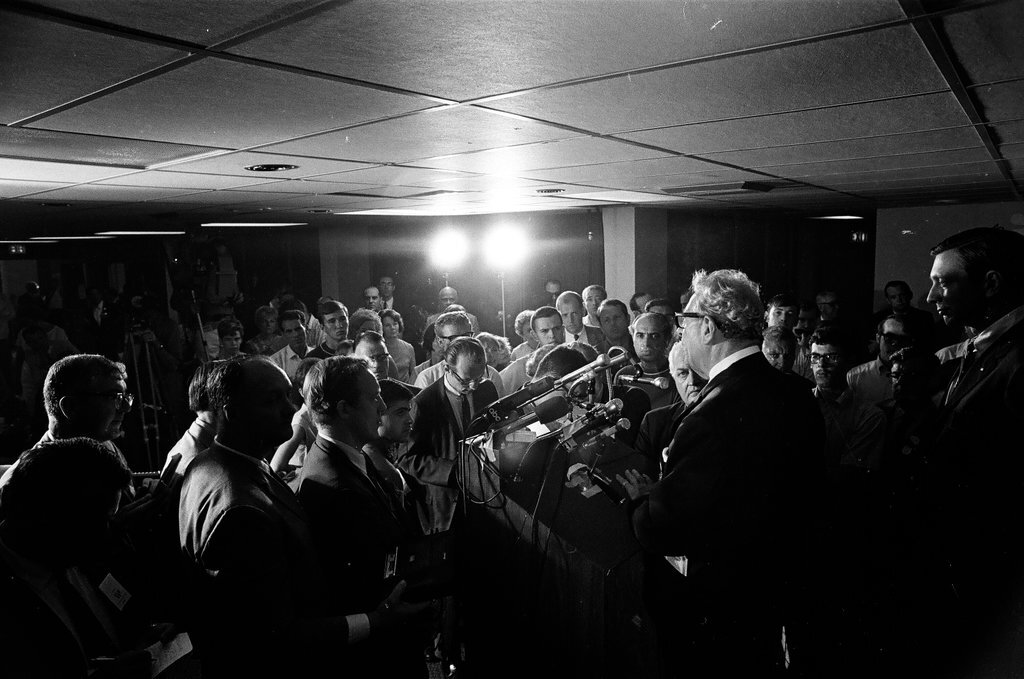 Senator Everett Dirksen speaks at a Republican convention in Miami - Chicago Sun-Times