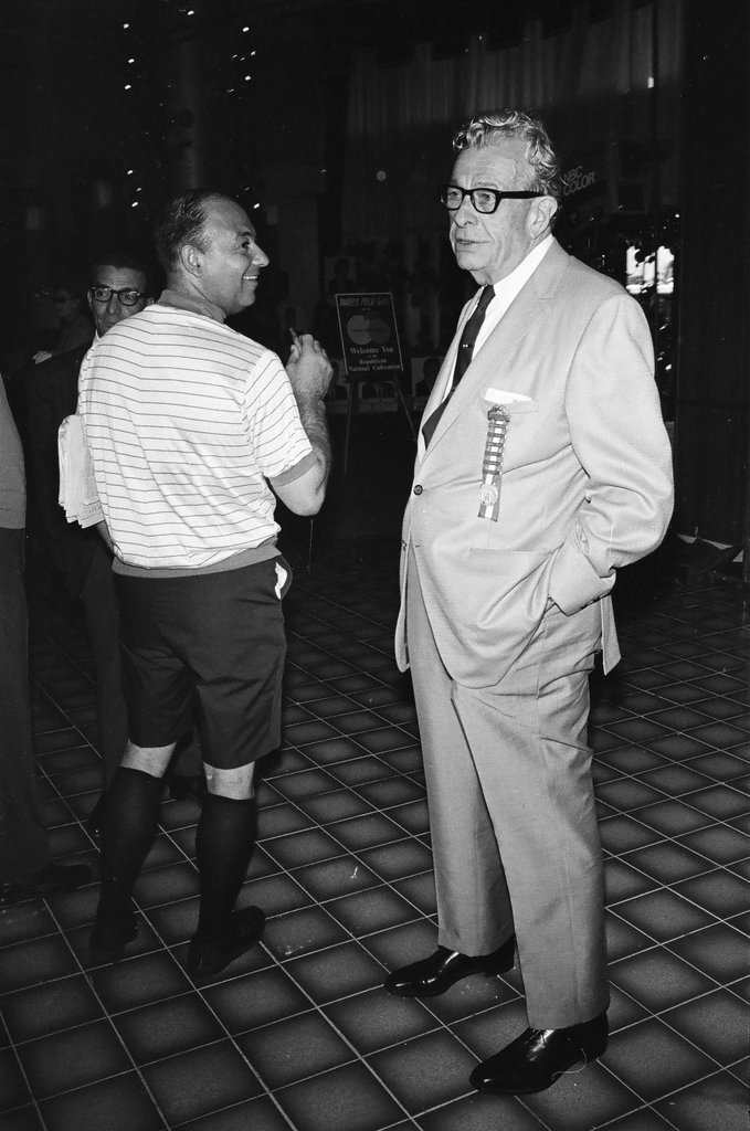 Senator Everett Dirksen at a Republican convention in Miami - Chicago Sun-Times