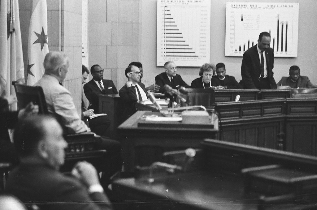 Mayor Daley attends Board of Education meeting - Jack Lenahan for Chicago Sun-Times