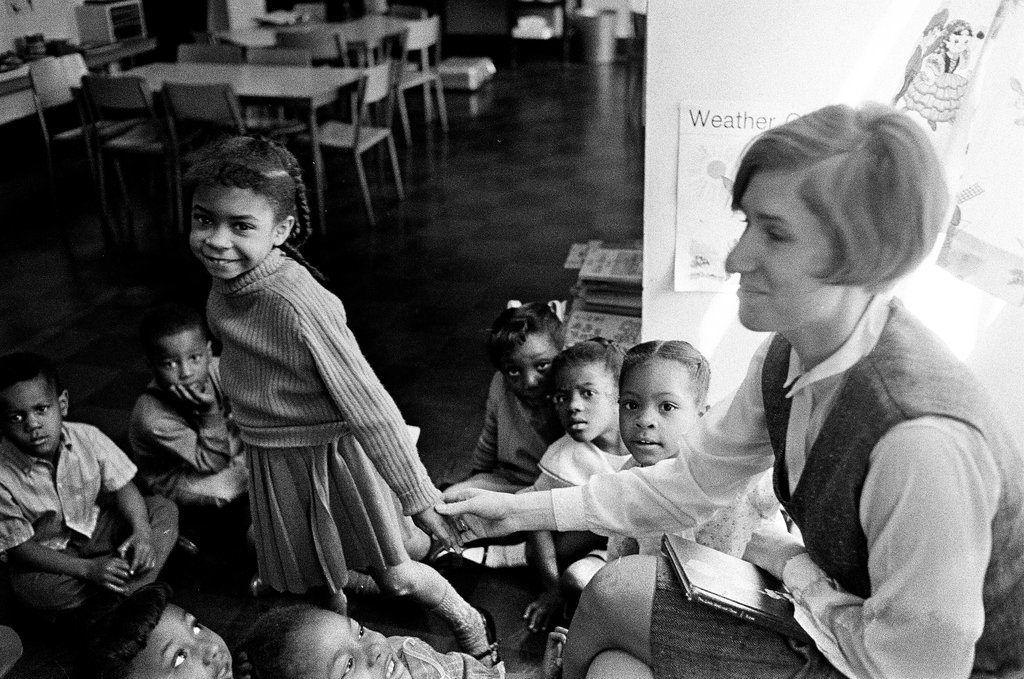 Children at the Marcy Center - Perry C. Riddle for Chicago Sun-Times