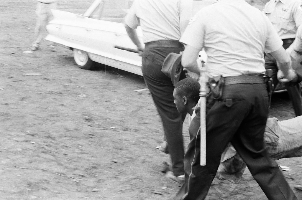 Police forcefully carry away portable school protesters - Howard Lyon for Chicago Sun-Times