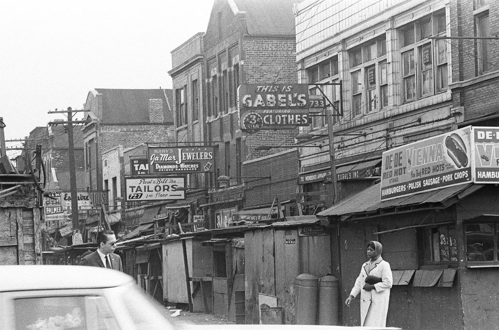 Neighborhood around Maxwell Street - Chicago Sun-Times