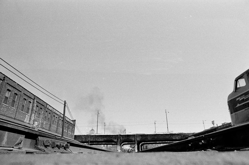 Steam engine at Dearborn Station - Jack Dykinga for Chicago Sun-Times