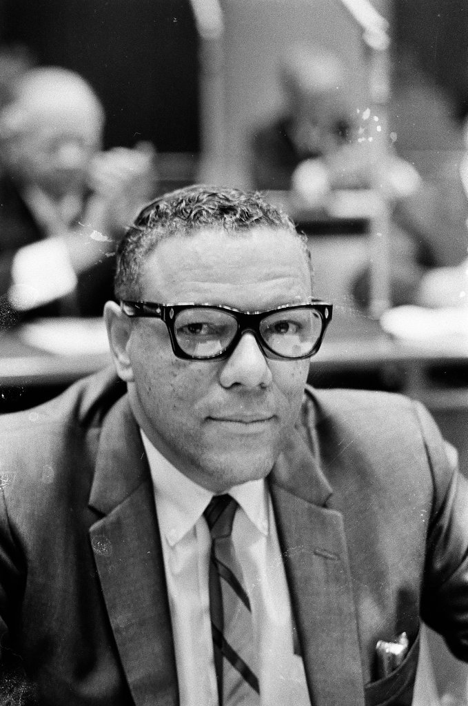 Alderman Sammy Rayner in City Hall - Jack Lenahan for Chicago Sun-Times