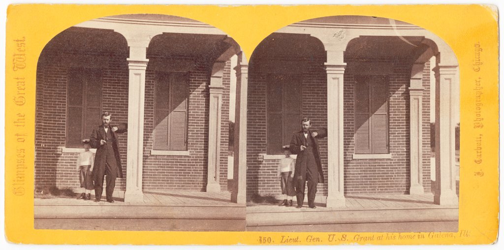 Ulysses S. Grant with son - Carbutt, John, 1832-1905