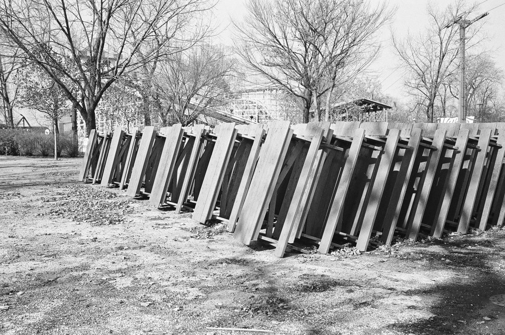 Deserted Riverview Amusement Park - Pete Peters for Chicago Sun-Times