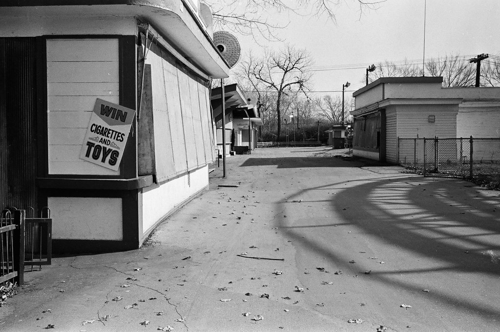 Deserted Riverview Amusement Park - Pete Peters for Chicago Sun-Times