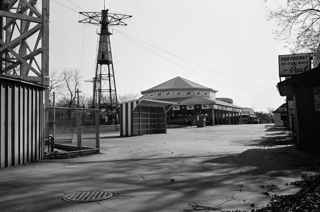 Deserted Riverview Amusement Park - Pete Peters for Chicago Sun-Times