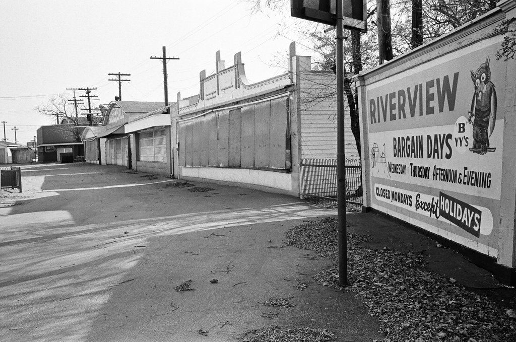 Deserted Riverview Amusement Park - Pete Peters for Chicago Sun-Times