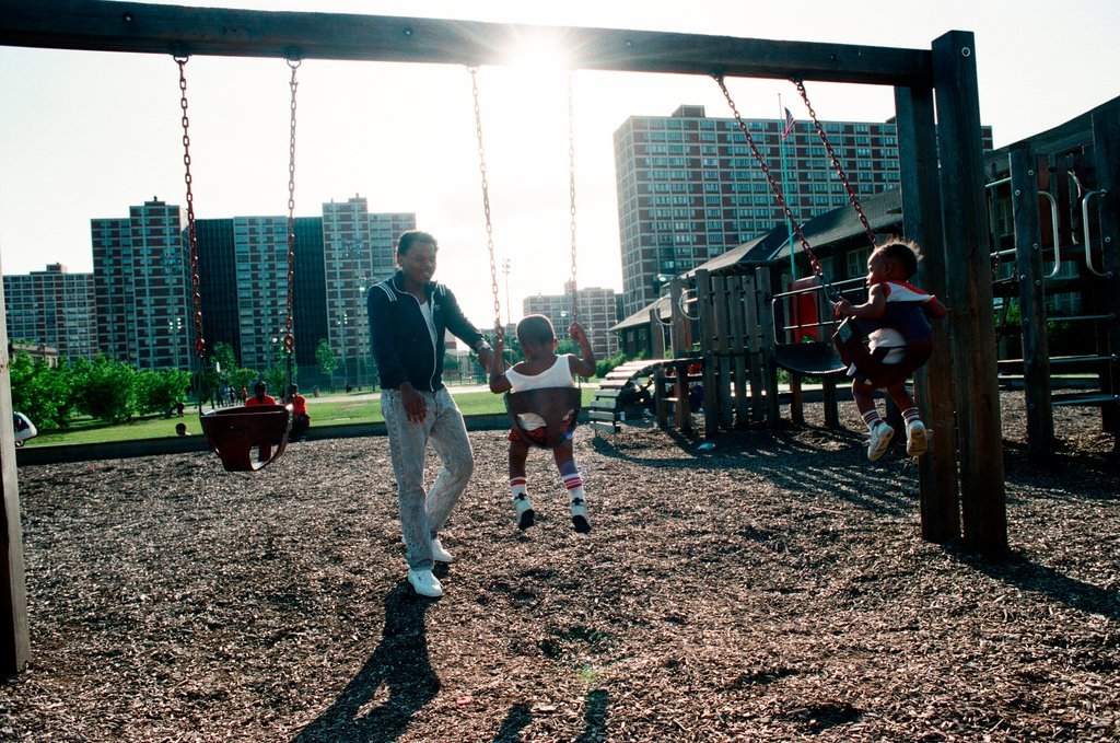 Playground at Cabrini Green - Chicago Sun-Times