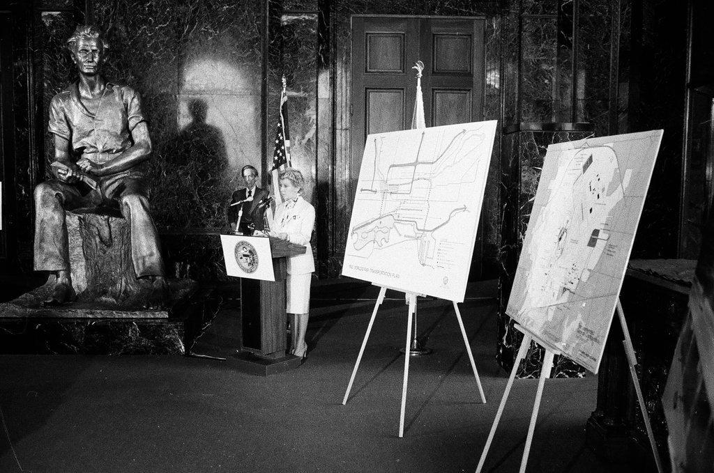 Plans for 1992 World's Fair - Pete Souza for Chicago Sun-Times