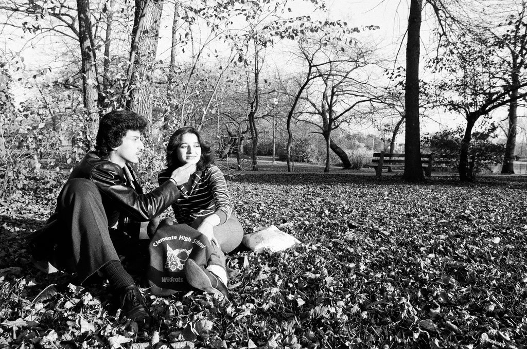 People enjoying Humboldt Park in the fall - Chicago Sun-Times