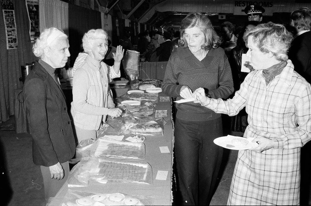 Eunice Kennedy Shriver attends Autumnfest with Mayor Jane Byrne - Randy B. Leffingwell for Chicago Sun-Times