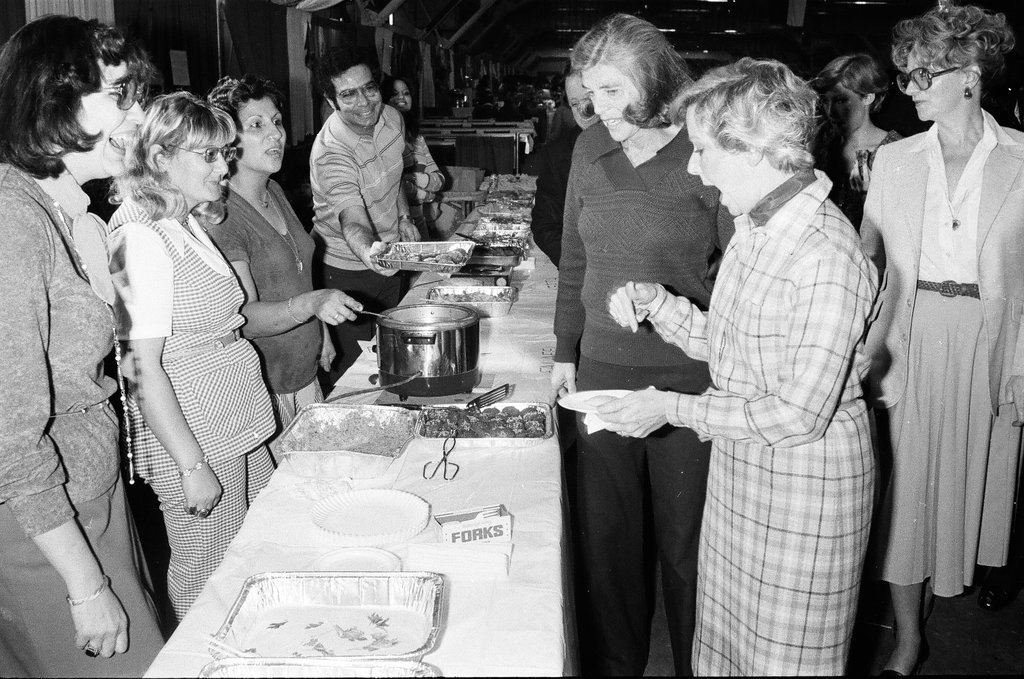 Eunice Kennedy Shriver attends Autumnfest with Mayor Jane Byrne - Randy B. Leffingwell for Chicago Sun-Times