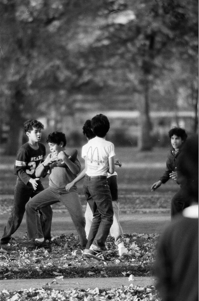 People enjoying Humboldt Park in the fall - Chicago Sun-Times
