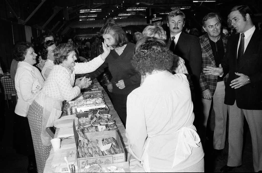 Eunice Kennedy Shriver attends Autumnfest with Mayor Jane Byrne - Randy B. Leffingwell for Chicago Sun-Times
