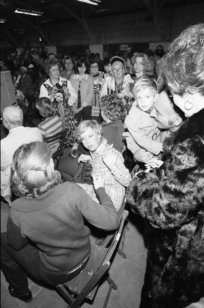 Eunice Kennedy Shriver attends Autumnfest with Mayor Jane Byrne - Randy B. Leffingwell for Chicago Sun-Times
