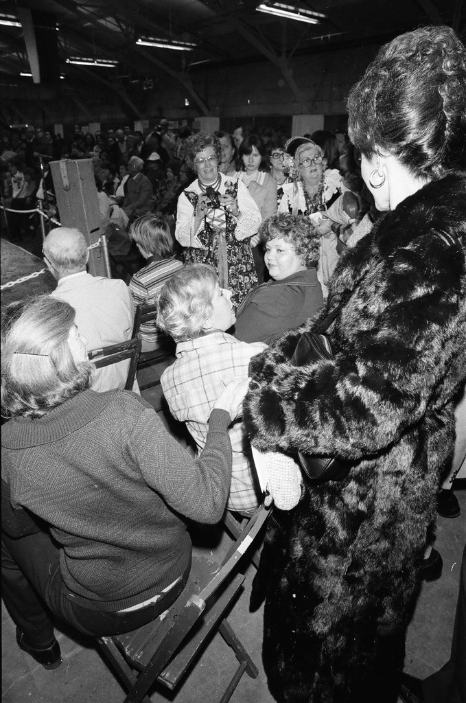 Eunice Kennedy Shriver attends Autumnfest with Mayor Jane Byrne - Randy B. Leffingwell for Chicago Sun-Times