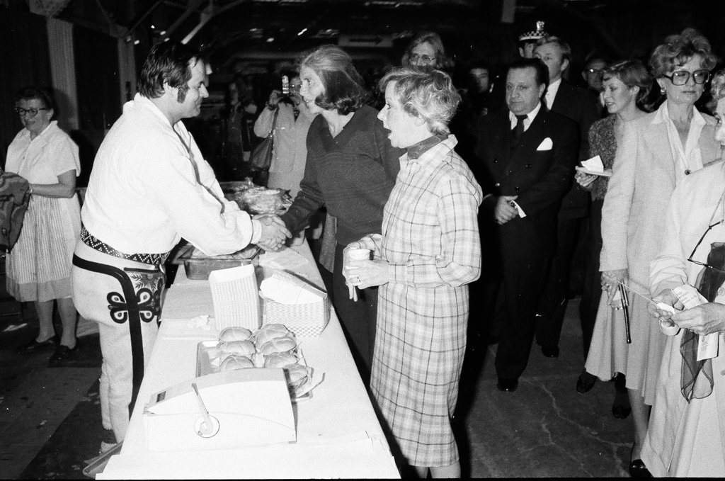Eunice Kennedy Shriver attends Autumnfest with Mayor Jane Byrne - Randy B. Leffingwell for Chicago Sun-Times