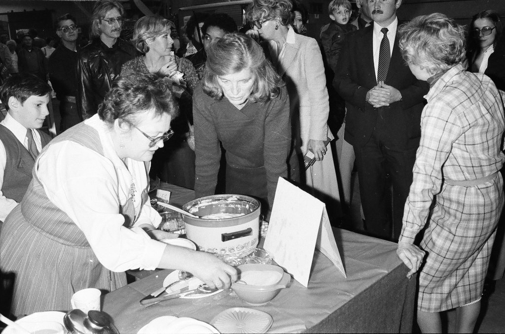 Eunice Kennedy Shriver attends Autumnfest with Mayor Jane Byrne - Randy B. Leffingwell for Chicago Sun-Times