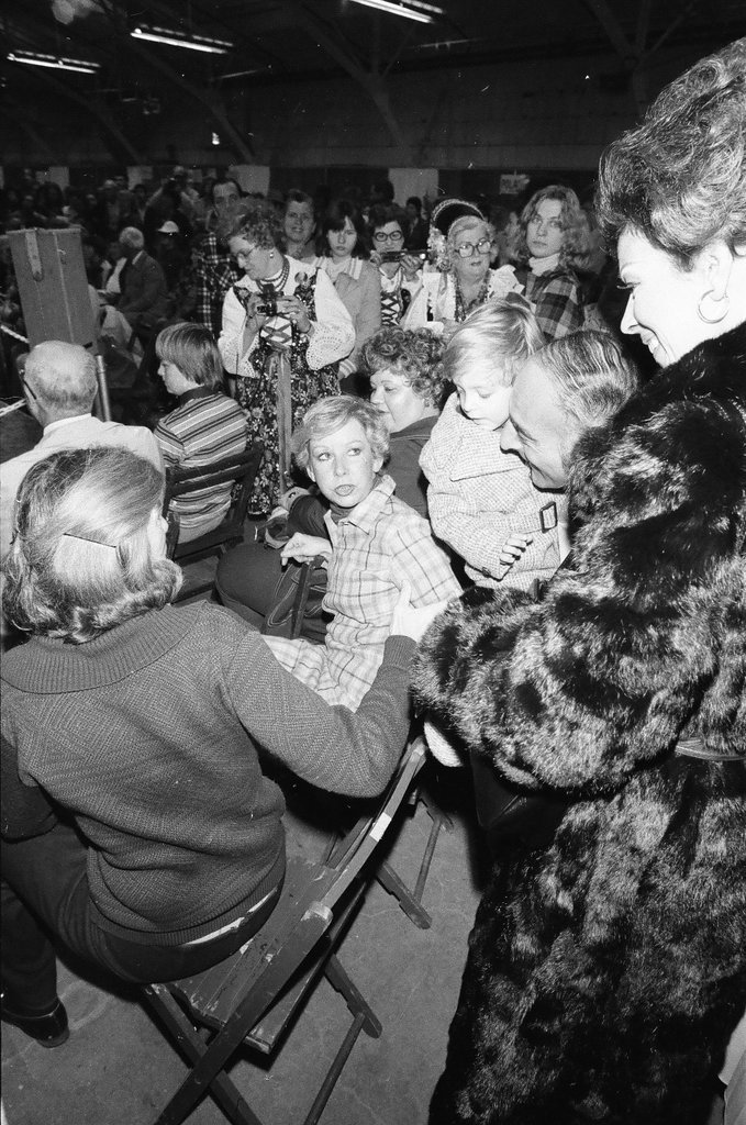 Eunice Kennedy Shriver attends Autumnfest with Mayor Jane Byrne - Randy B. Leffingwell for Chicago Sun-Times