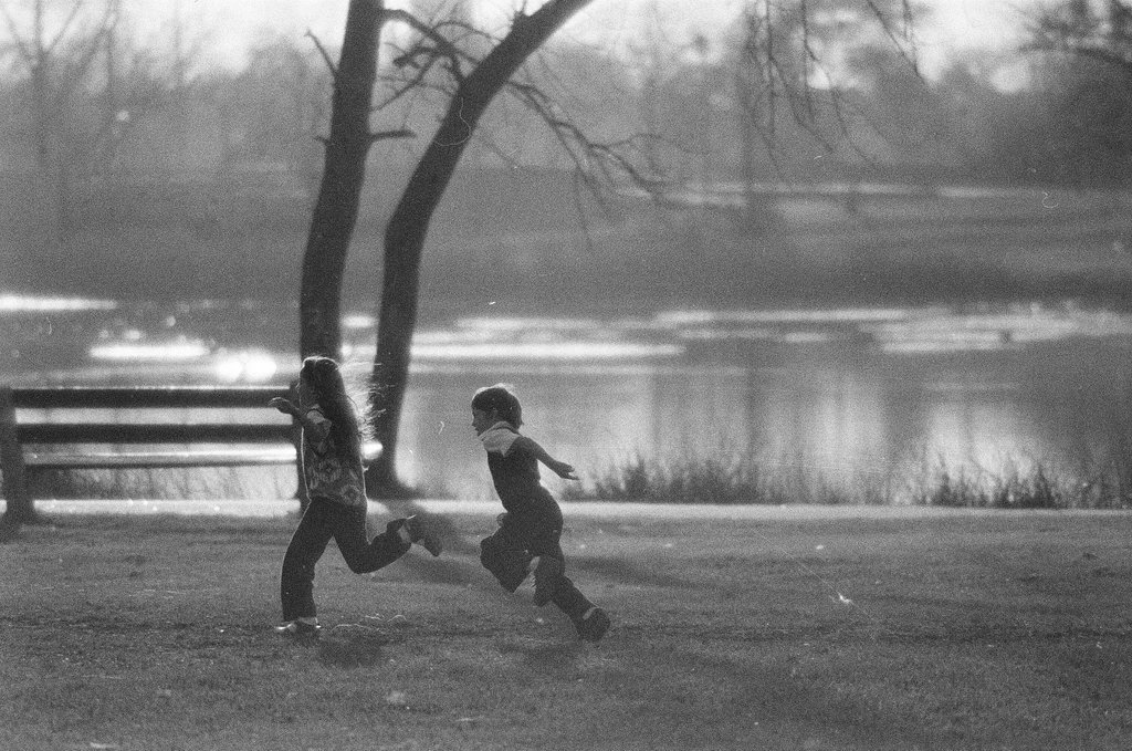 People enjoying Humboldt Park in the fall - Chicago Sun-Times