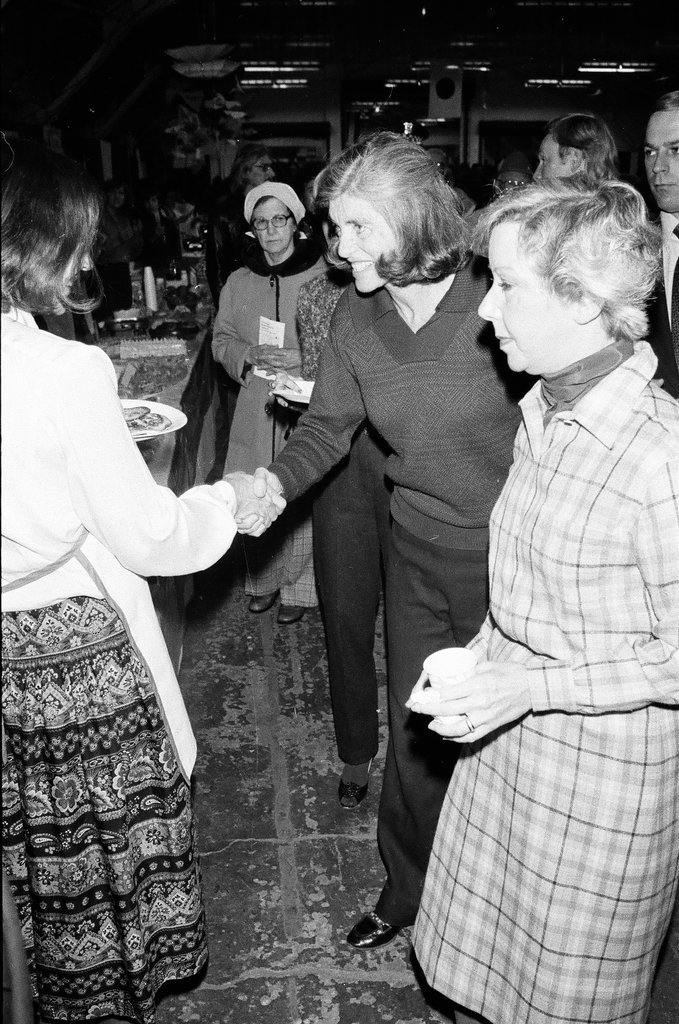 Eunice Kennedy Shriver attends Autumnfest with Mayor Jane Byrne - Randy B. Leffingwell for Chicago Sun-Times