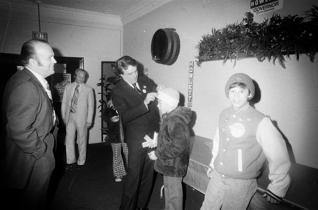 Sargent R. Shriver at 10th Ward Meeting - John H. White for Chicago Sun-Times