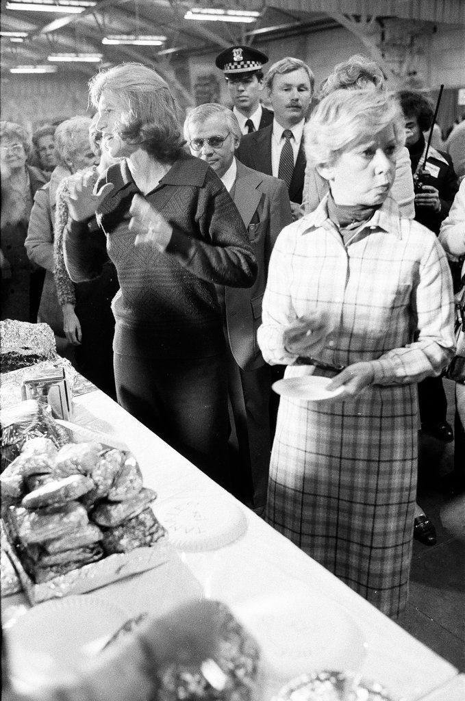 Eunice Kennedy Shriver attends Autumnfest with Mayor Jane Byrne - Randy B. Leffingwell for Chicago Sun-Times